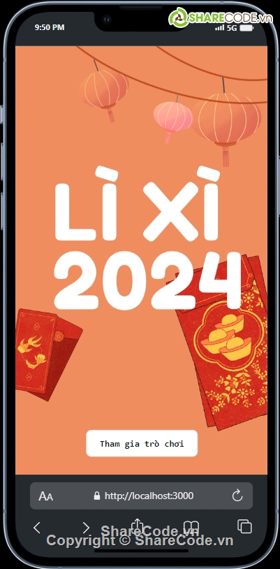 Lì xì 2024,Lắc điện thoại,app lì xì